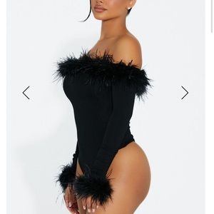 Brand New NW thong body suit, Never Worn size Small